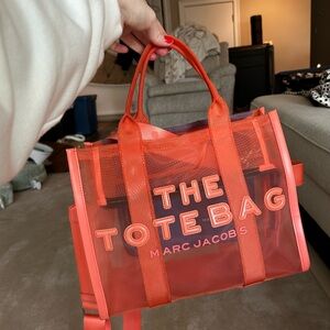 Marc Jacobs Orange Tote Bag